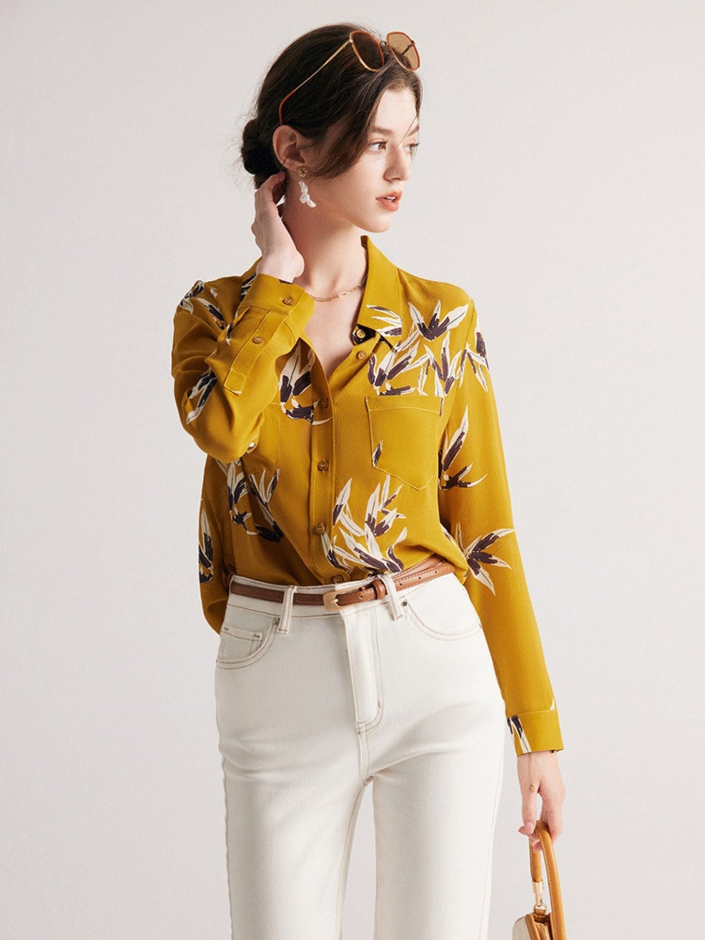 Mulberry Silk Blouse