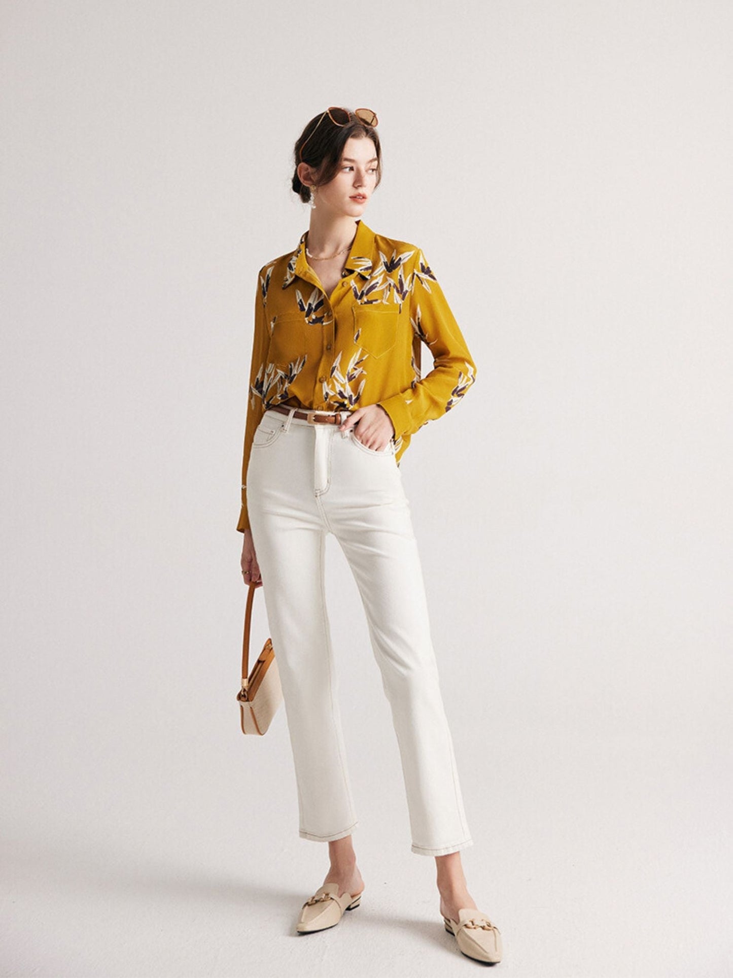 Mulberry Silk Blouse
