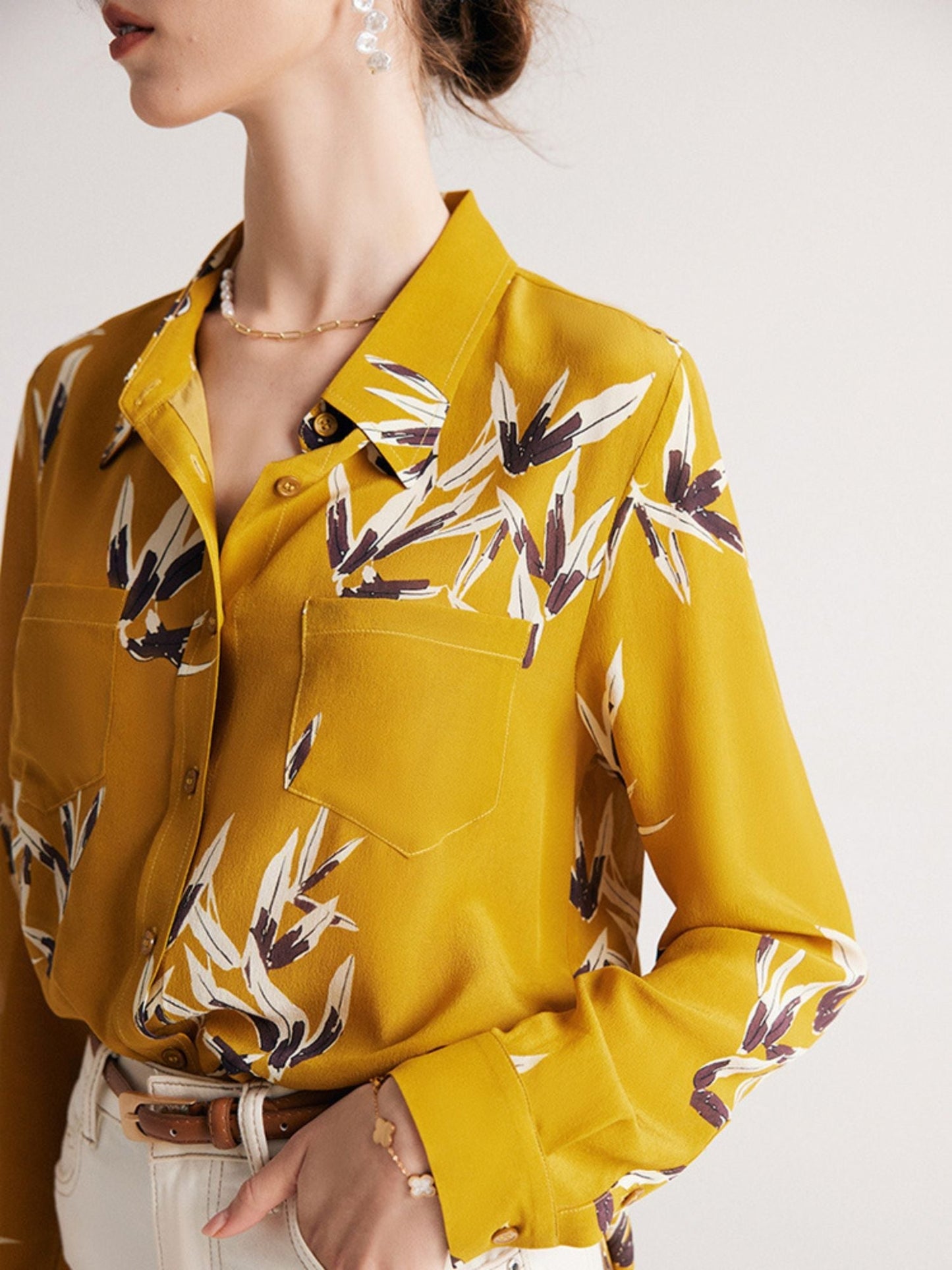 Mulberry Silk Blouse