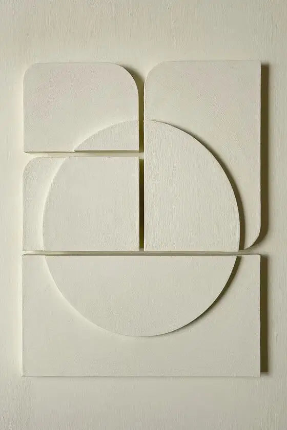 Abstract Minimalist 3D Design Canvas Wall Art for Modern Decor