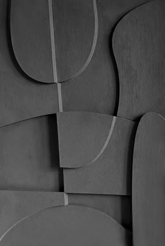 Abstract Minimalist 3D Design Canvas Wall Art for Modern Decor