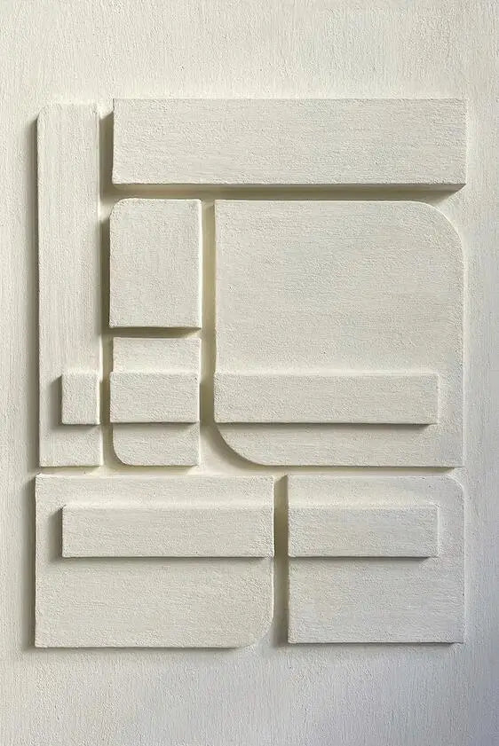 Abstract Minimalist 3D Design Canvas Wall Art for Modern Decor