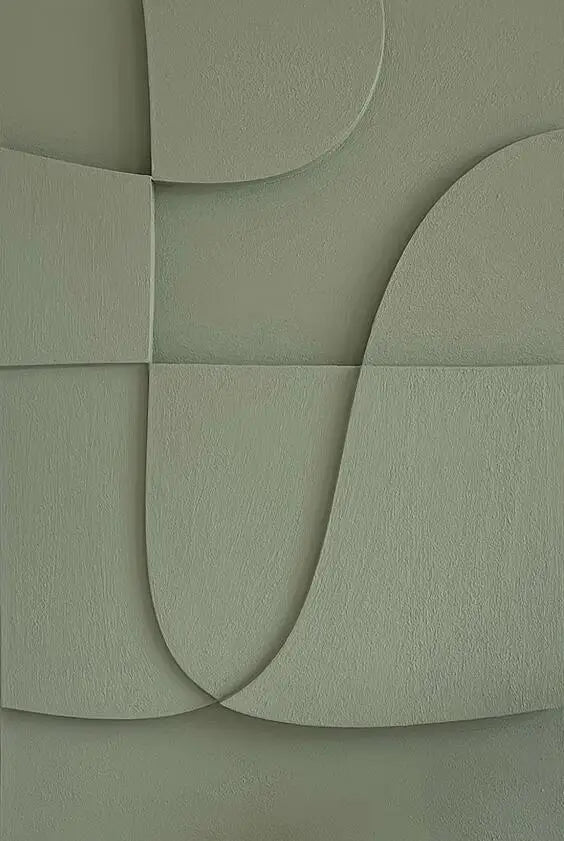 Abstract Minimalist 3D Design Canvas Wall Art for Modern Decor
