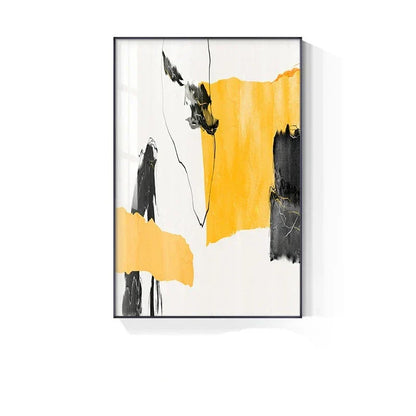 Colorful Minimalist Abstract Canvas Art for Living Room Decor