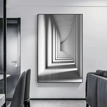 Minimalist Abstract Architectural Canvas Prints for Modern Decor