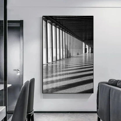 Minimalist Abstract Architectural Canvas Prints for Modern Decor