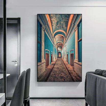 Minimalist Abstract Architectural Canvas Prints for Modern Decor