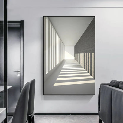 Minimalist Abstract Architectural Canvas Prints for Modern Decor