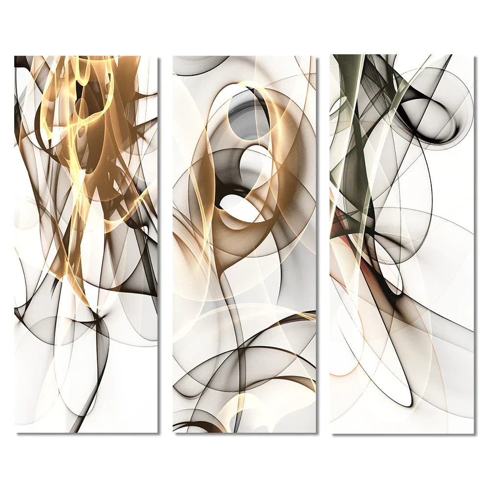 Minimalist Ethereal Abstract Canvas Wall Art for Modern Decor