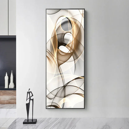 Minimalist Ethereal Abstract Canvas Wall Art for Modern Decor
