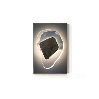 Modern Abstract Geometry Canvas Wall Art for Luxury Interiors