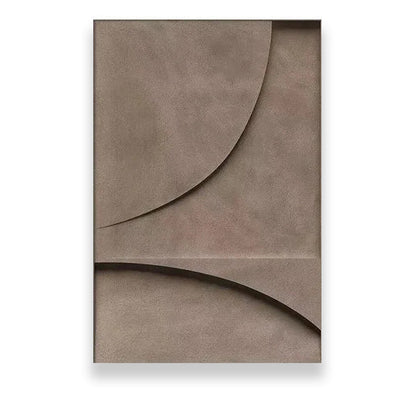 Modern Minimalist Geometric Lines Canvas Wall Art for Living Room