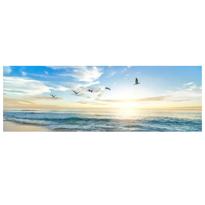Mountain Lakes Forest Wilderness Canvas Wall Art for Living Room Decor