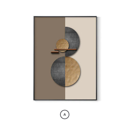 Nordic Abstract Geometric Wall Art Canvas Prints for Home Decor