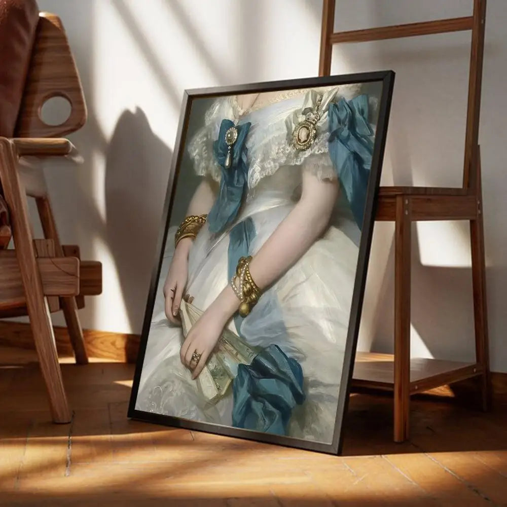 Vintage Portrait Fine Art Canvas Prints - Famous Paintings Decor
