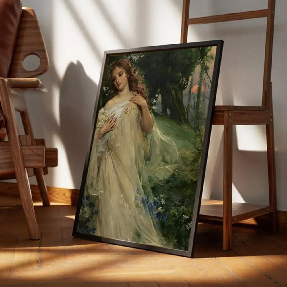 Vintage Portrait Fine Art Canvas Prints - Famous Paintings Decor