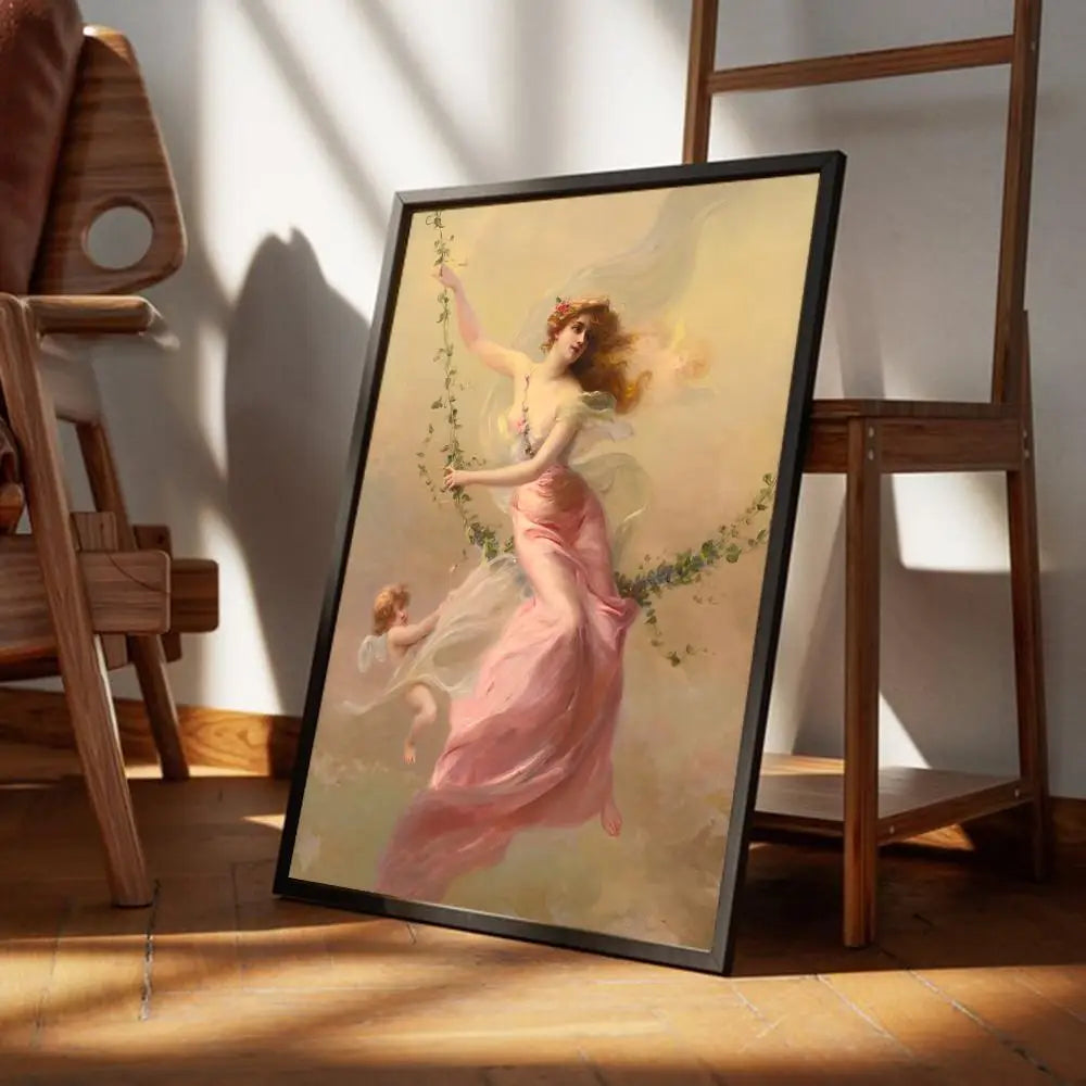 Vintage Portrait Fine Art Canvas Prints - Famous Paintings Decor