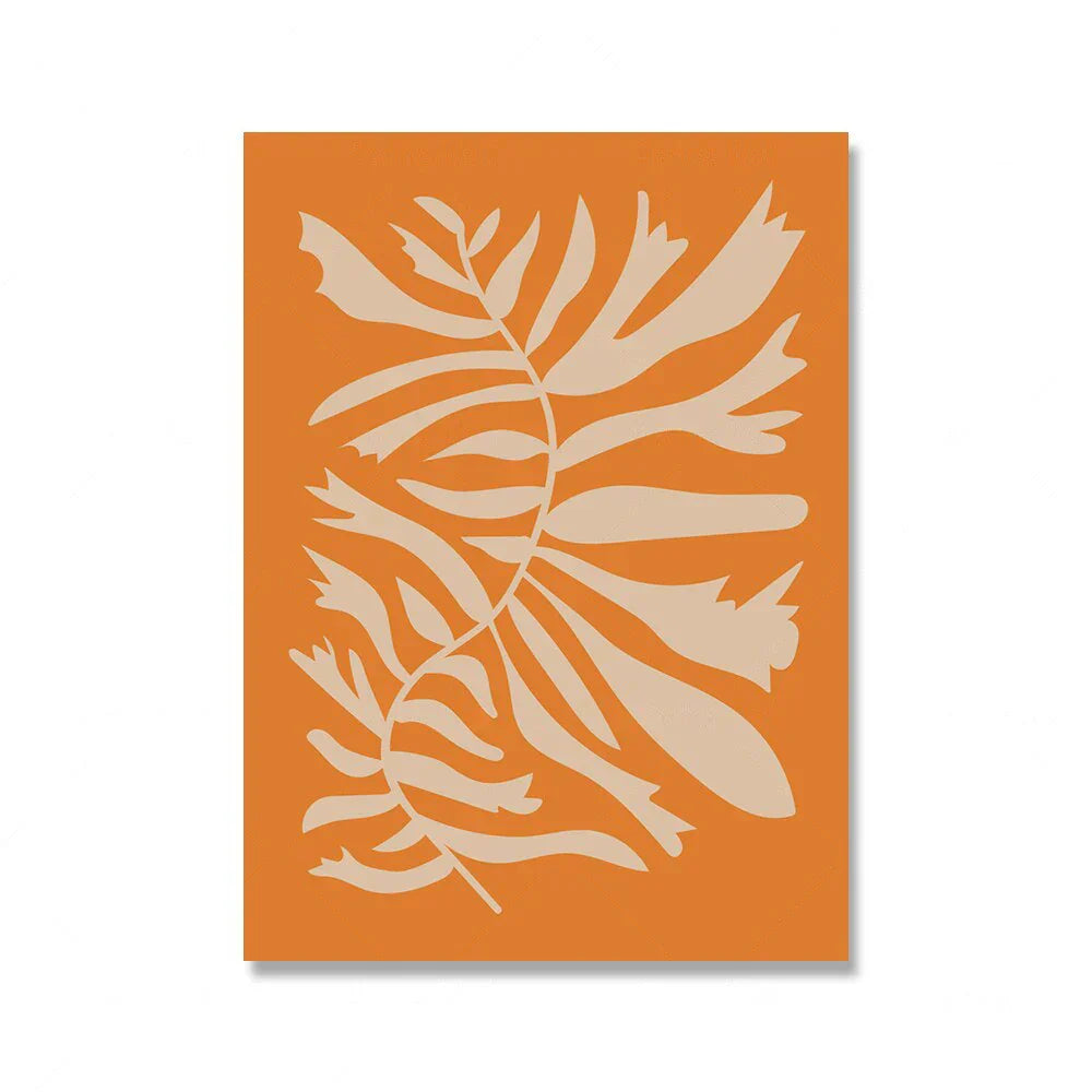 Bright Colorful Botanical Abstract Wall Art Fine Art Canvas Prints Vibrant Color Pictures For Modern Home Living Room Bedroom Art Decor | Kunsthaus Atelier-Homeandso