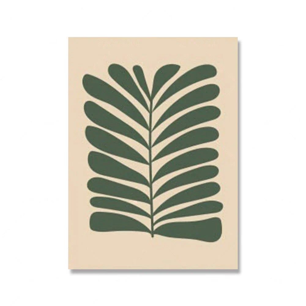 Bright Colorful Botanical Abstract Wall Art Fine Art Canvas Prints Vibrant Color Pictures For Modern Home Living Room Bedroom Art Decor | Kunsthaus Atelier-Homeandso