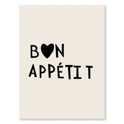 Kitchen Cooking Love Quotes Wall Art Fine Art Canvas Prints Minimalist Modern Typographic Posters Pictures For Kitchen Dining Room Cafe Art Decor | Kunsthaus Atelier-Homeandso