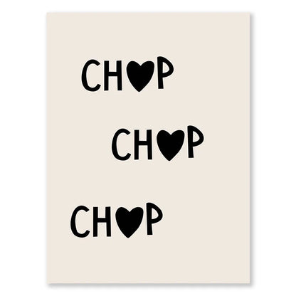 Kitchen Cooking Love Quotes Wall Art Fine Art Canvas Prints Minimalist Modern Typographic Posters Pictures For Kitchen Dining Room Cafe Art Decor | Kunsthaus Atelier-Homeandso