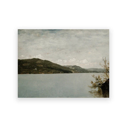 Rustic Vintage Landscape Oil Painting Mountain Forest Wall Art Fine Art Canvas Prints Gallery Wall Pictures For Living Room Dining Room Art Decoration | Kunsthaus Atelier-Homeandso