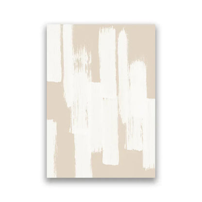 Shades Of Beige Abstract Line Art Wall Art Fine Art Canvas Prints Minimalist Pictures For Modern Apartment Living Room Art For Contemporary Interiors | Kunsthaus Atelier-Homeandso