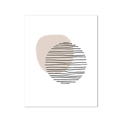Shades Of Beige Abstract Line Art Wall Art Fine Art Canvas Prints Minimalist Pictures For Modern Apartment Living Room Art For Contemporary Interiors | Kunsthaus Atelier-Homeandso
